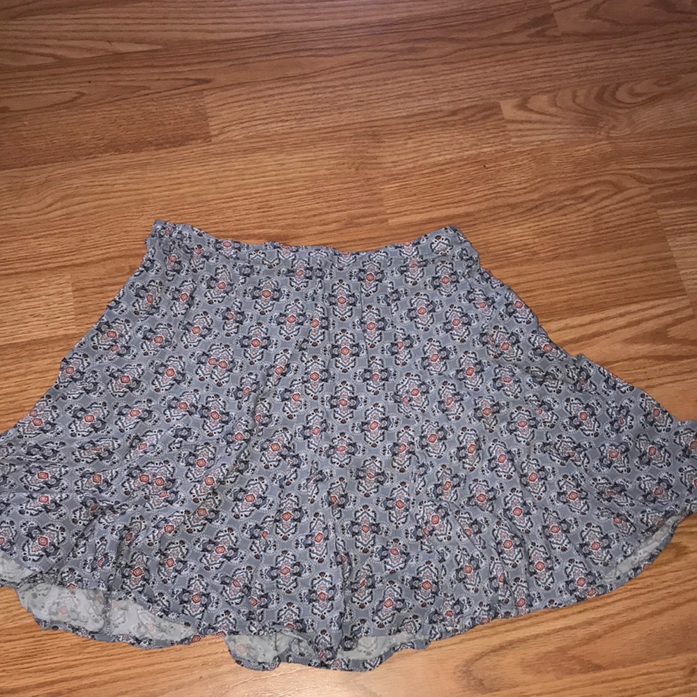 Floral Short Skirt